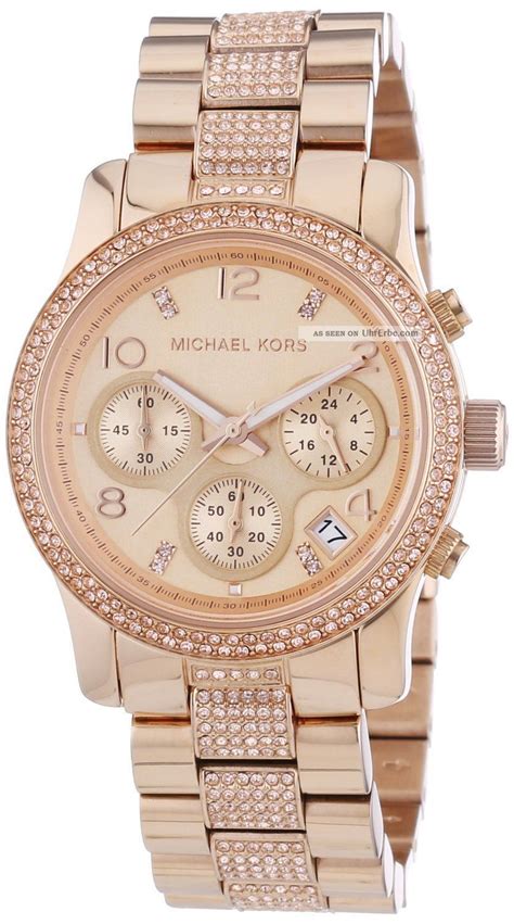 michael kors uhr gold rosegold